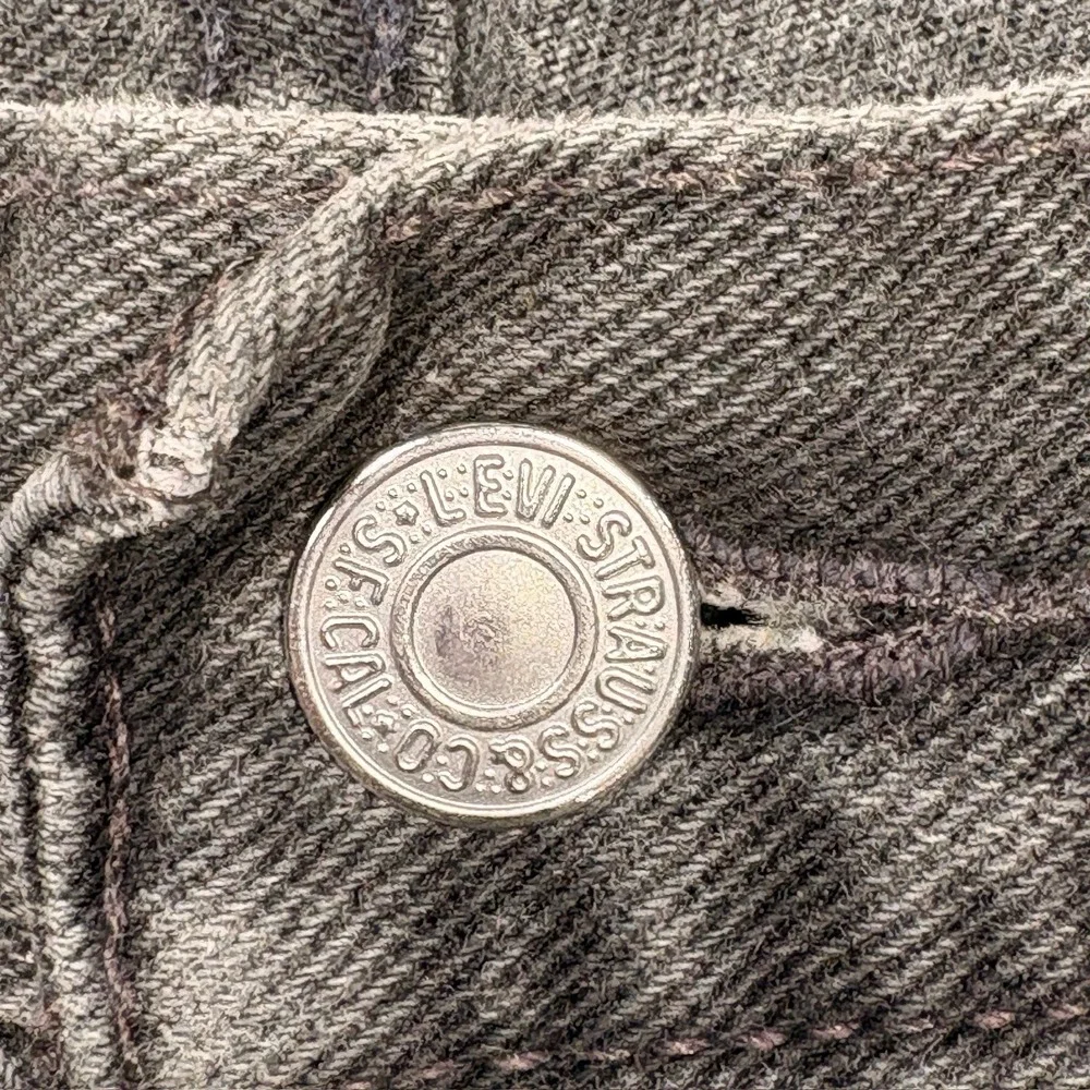 Levis 550 Jeans‎ Mens 34x32 Black Denim Relaxed Fit Y2K Baggy Grunge Stained